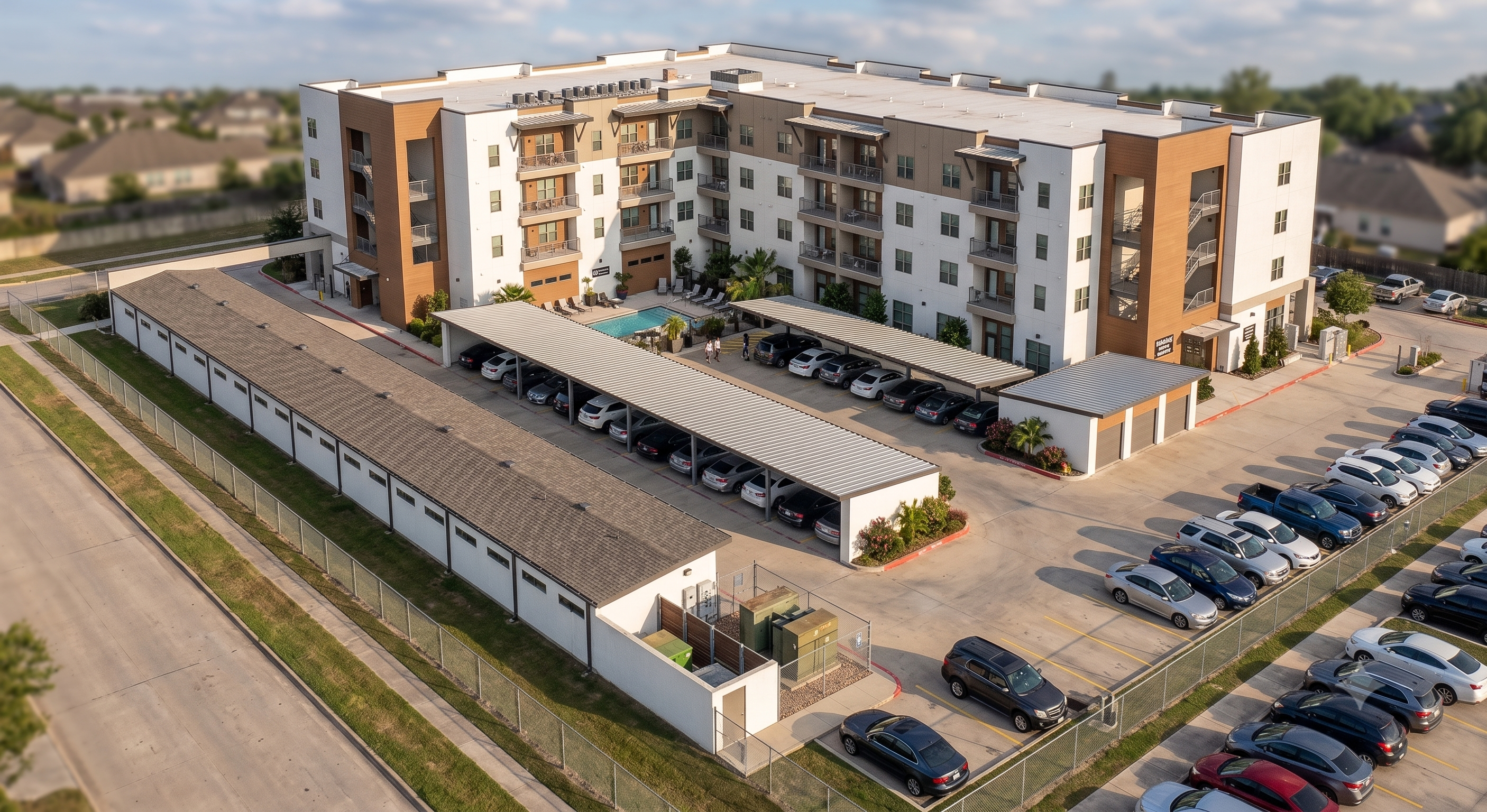Azure Urban Living mixed-use building exterior